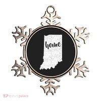 Indiana Home State Ornament thumb 0