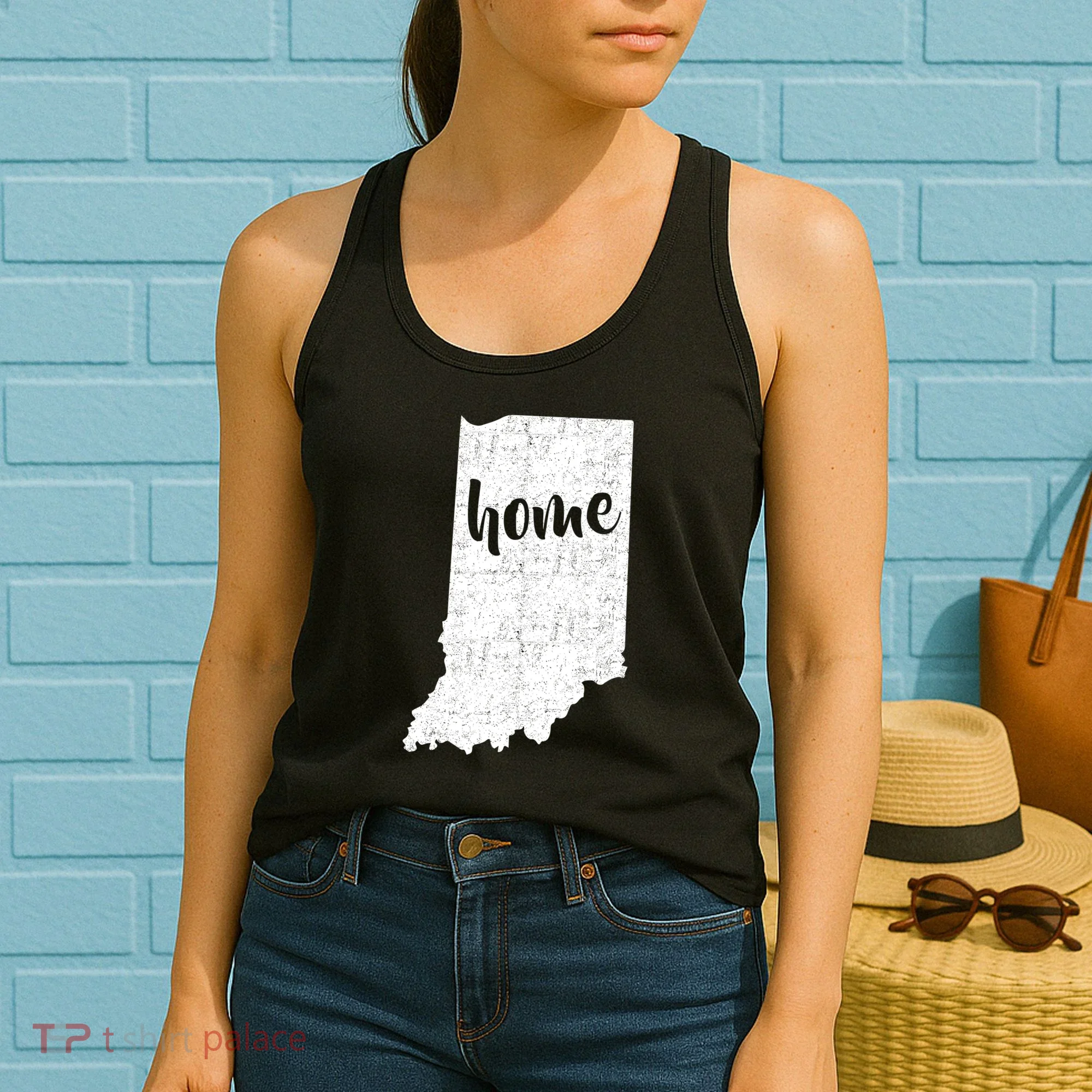 Indiana Home State Women's Tank Top