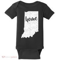 Indiana Home State Baby Bodysuit thumb 0