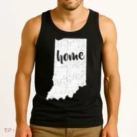Indiana Home State Tank Top thumb 3