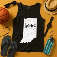 Indiana Home State Tank Top thumb 4