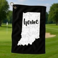 Indiana Home State Golf Towel thumb 1