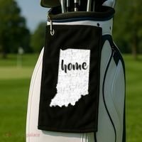 Indiana Home State Golf Towel thumb 2
