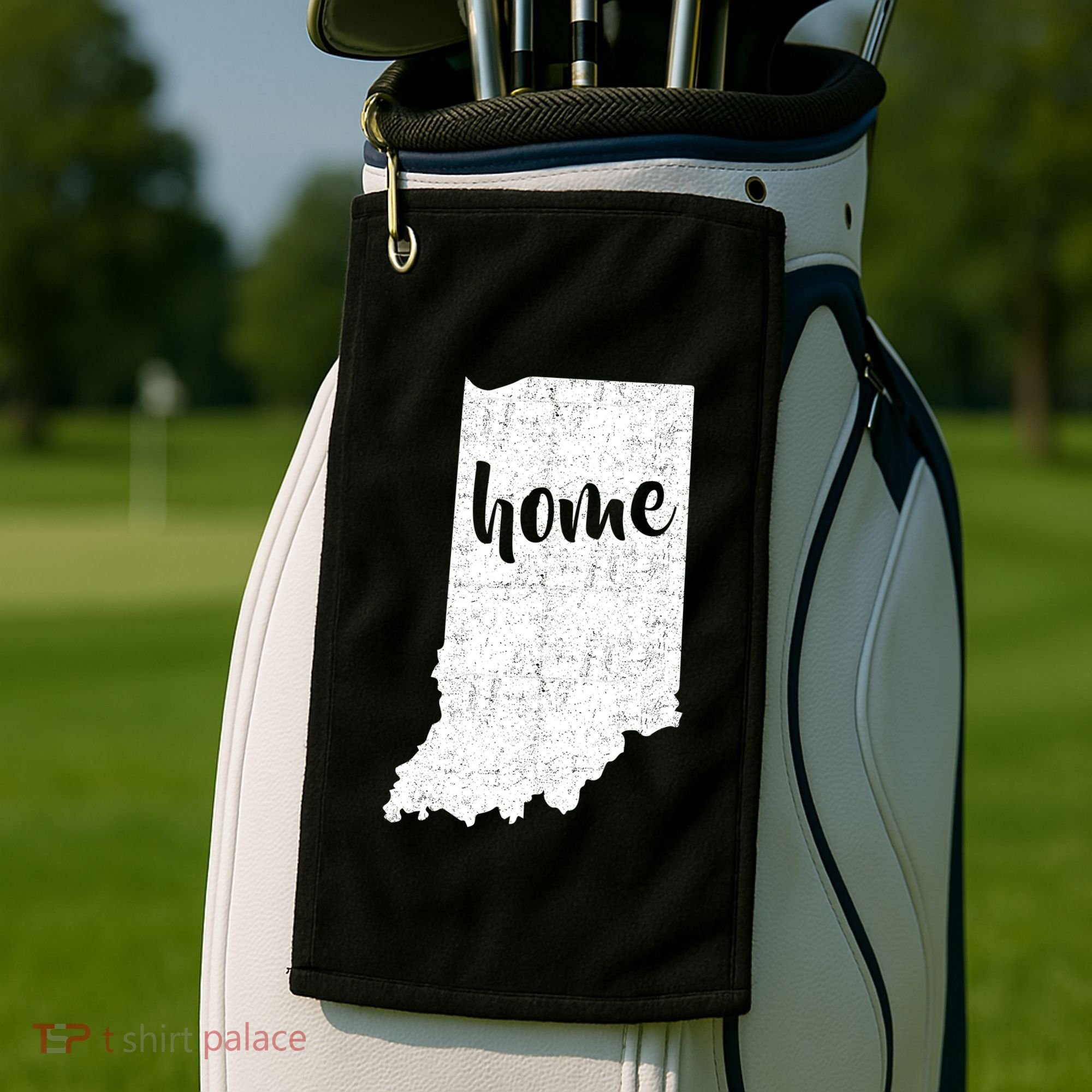 Indiana Home State Golf Towel