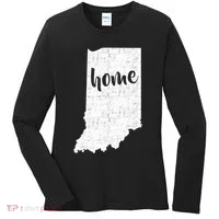 Indiana Home State Women's Long Sleeve Shirt thumb 0