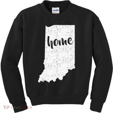 Indiana Home State Kids Sweatshirt