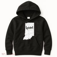 Indiana Home State Kids Hoodie thumb 0