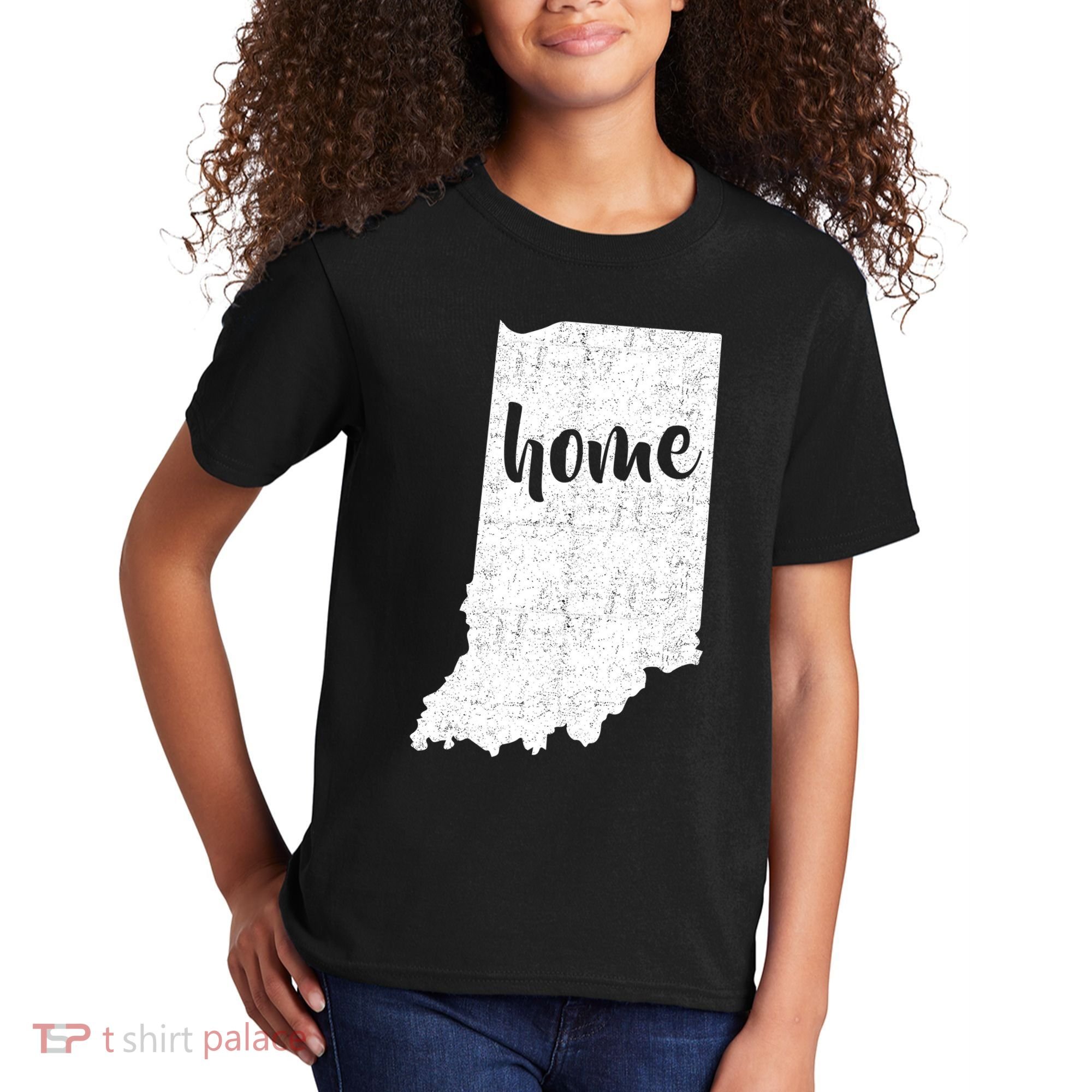 Indiana Home State Kids T-Shirt