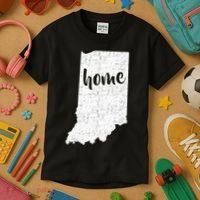 Indiana Home State Kids T-Shirt thumb 3