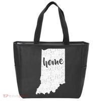Indiana Home State Tote Bag thumb 0