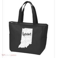 Indiana Home State Tote Bag thumb 3