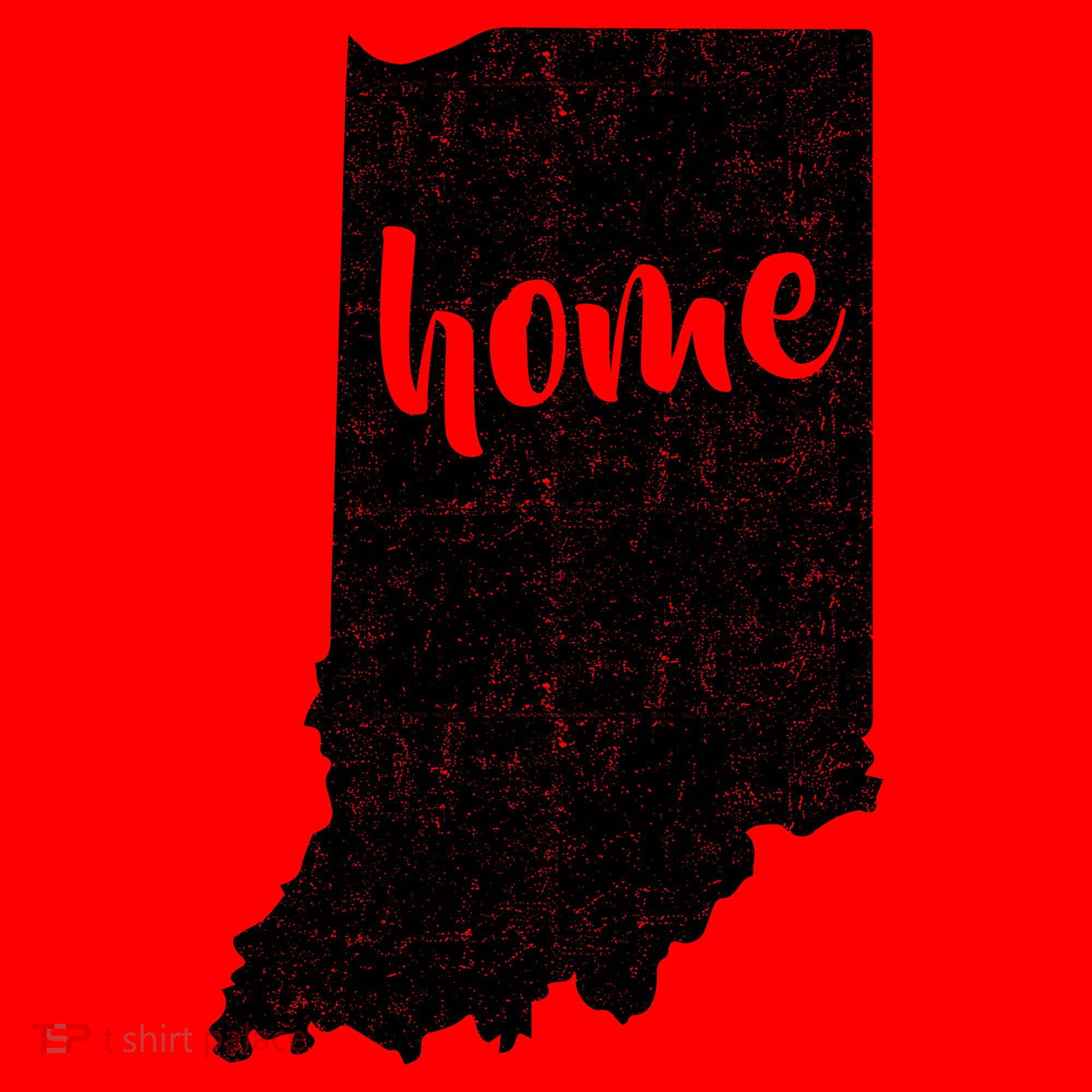 Indiana Home State Santa Hat