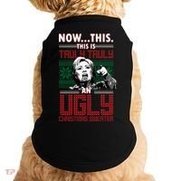 Hillary Now This Is Truly An Ugly Christmas Sweater Doggie Tank thumb 0