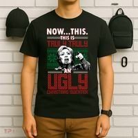 Hillary Now This Is Truly An Ugly Christmas Sweater T-Shirt thumb 6