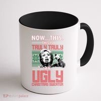 Hillary Now This Is Truly An Ugly Christmas Sweater Coffee Mug thumb 1