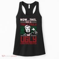 Hillary Now This Is Truly An Ugly Christmas Sweater Women's Tank Top thumb 0