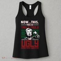 Hillary Now This Is Truly An Ugly Christmas Sweater Women's Tank Top thumb 3