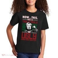 Hillary Now This Is Truly An Ugly Christmas Sweater Kids T-Shirt thumb 2