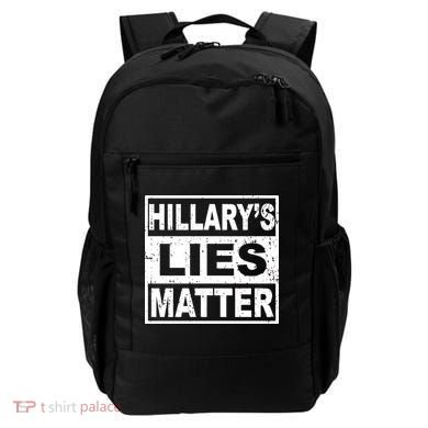 Hillary's Lies Matter Backpack