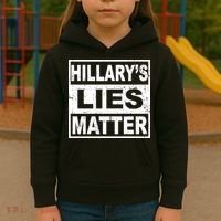 Hillary's Lies Matter Kids Hoodie thumb 3