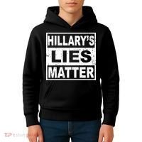 Hillary's Lies Matter Kids Hoodie thumb 4