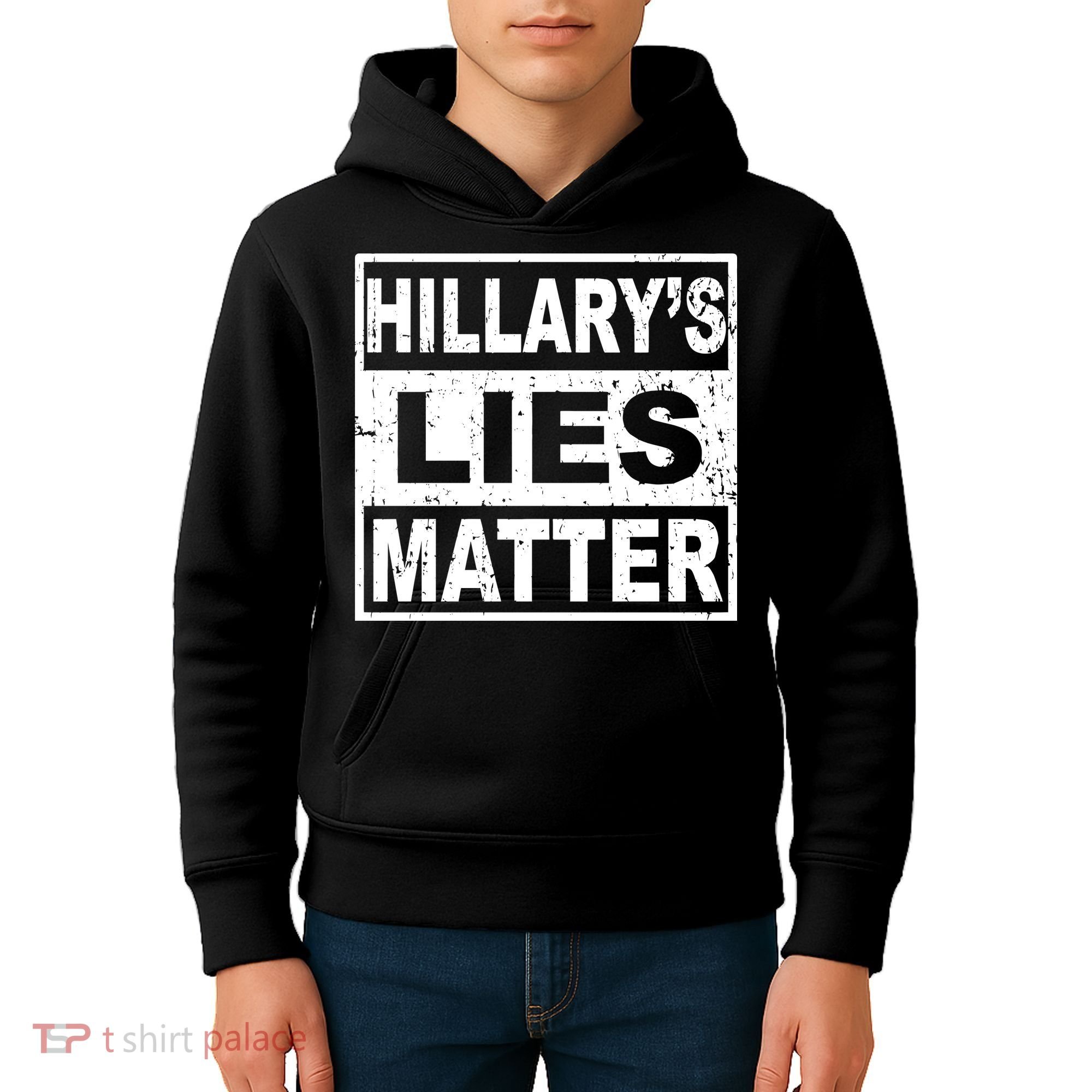 Hillary's Lies Matter Kids Hoodie