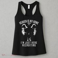 Heaven Is My Home IM Just Here Recruiting Women's Tank Top thumb 3