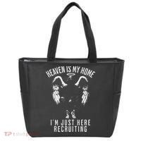 Heaven Is My Home IM Just Here Recruiting Tote Bag thumb 0