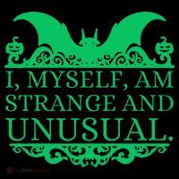 Halloween I Myself Am Strange And Unusual Bat Pumpkins Coffee Mug thumb 5