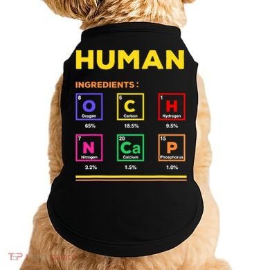 Human Ingredients Medical Laboratory Science Lab Technician Doggie Tank