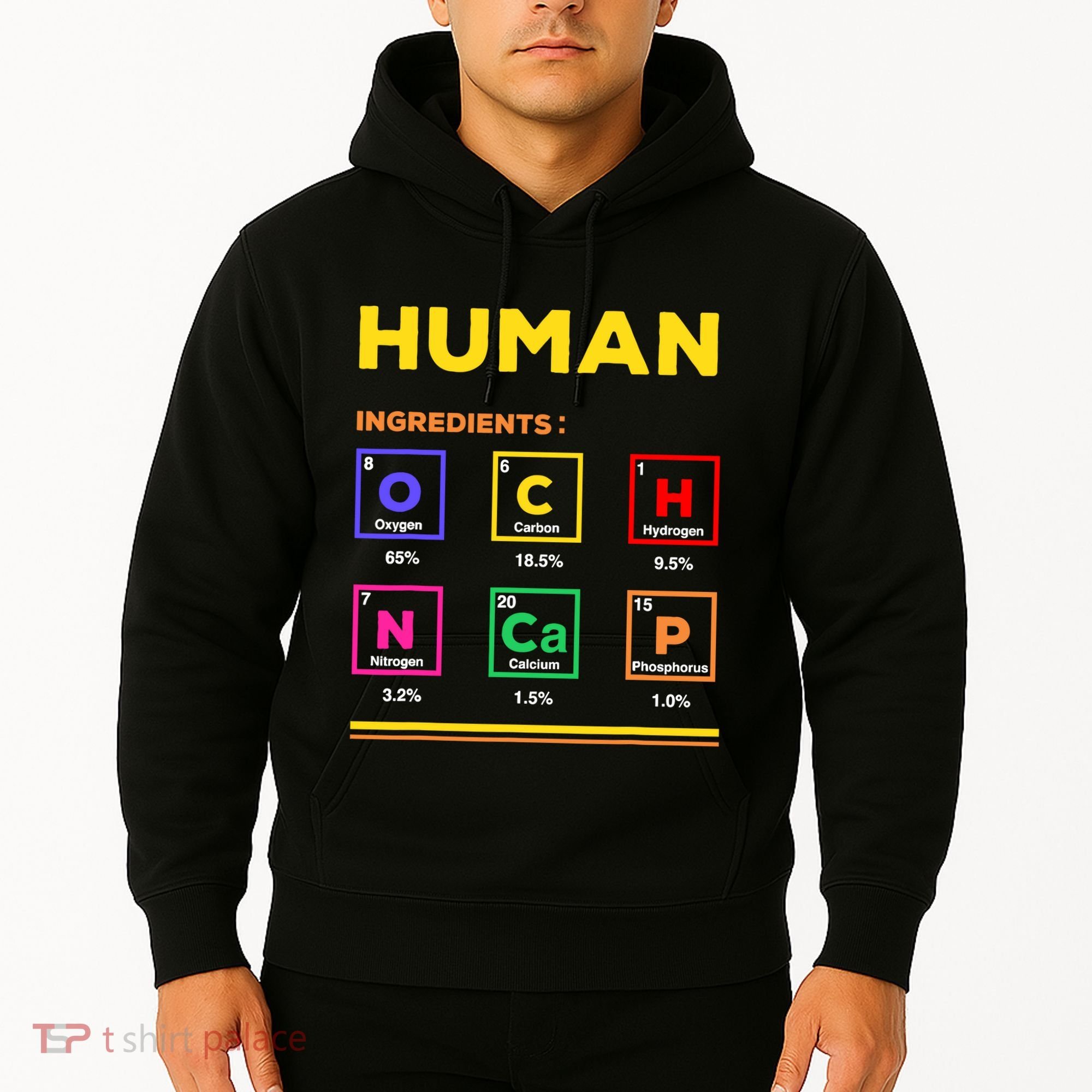 Human Ingredients Medical Laboratory Science Lab Technician Hoodie