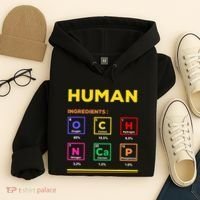 Human Ingredients Medical Laboratory Science Lab Technician Hoodie thumb 4