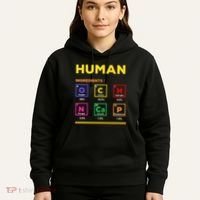 Human Ingredients Medical Laboratory Science Lab Technician Hoodie thumb 5