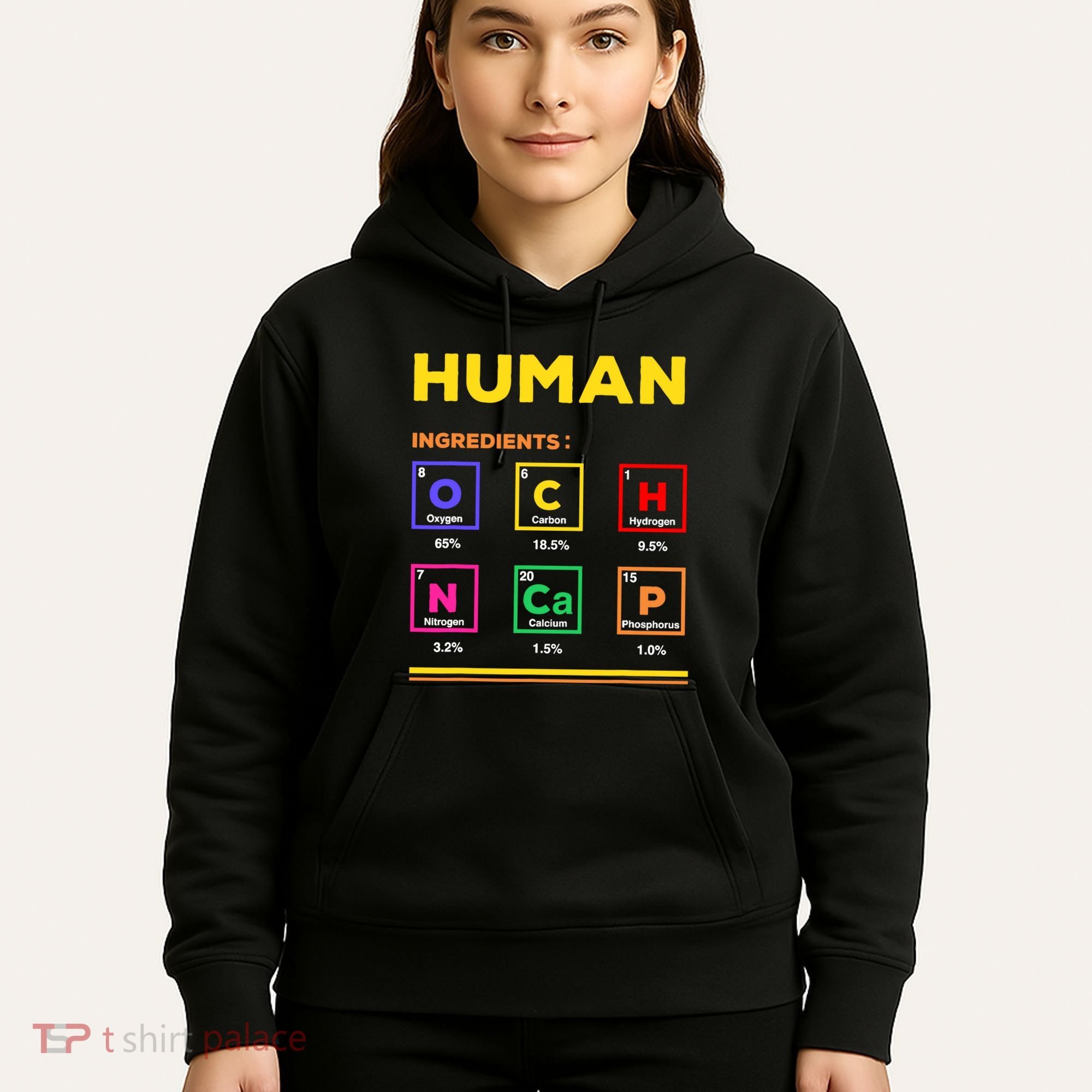 Human Ingredients Medical Laboratory Science Lab Technician Hoodie
