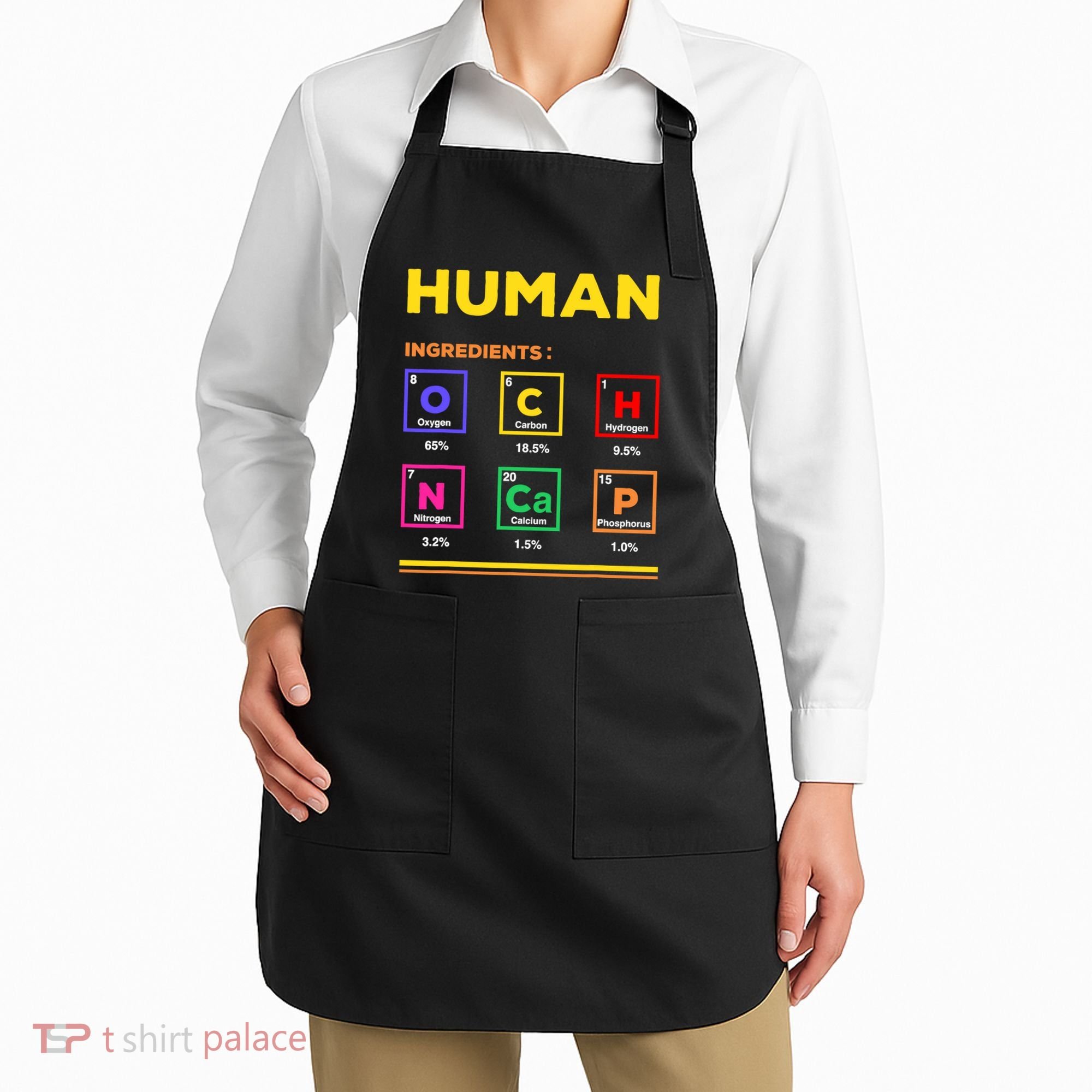Human Ingredients Medical Laboratory Science Lab Technician Apron