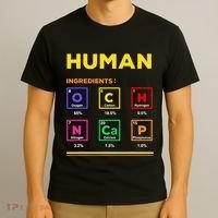 Human Ingredients Medical Laboratory Science Lab Technician T-Shirt thumb 3