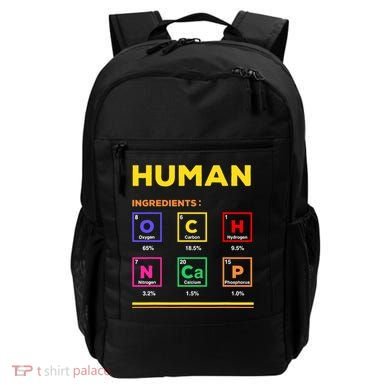 Human Ingredients Medical Laboratory Science Lab Technician Backpack