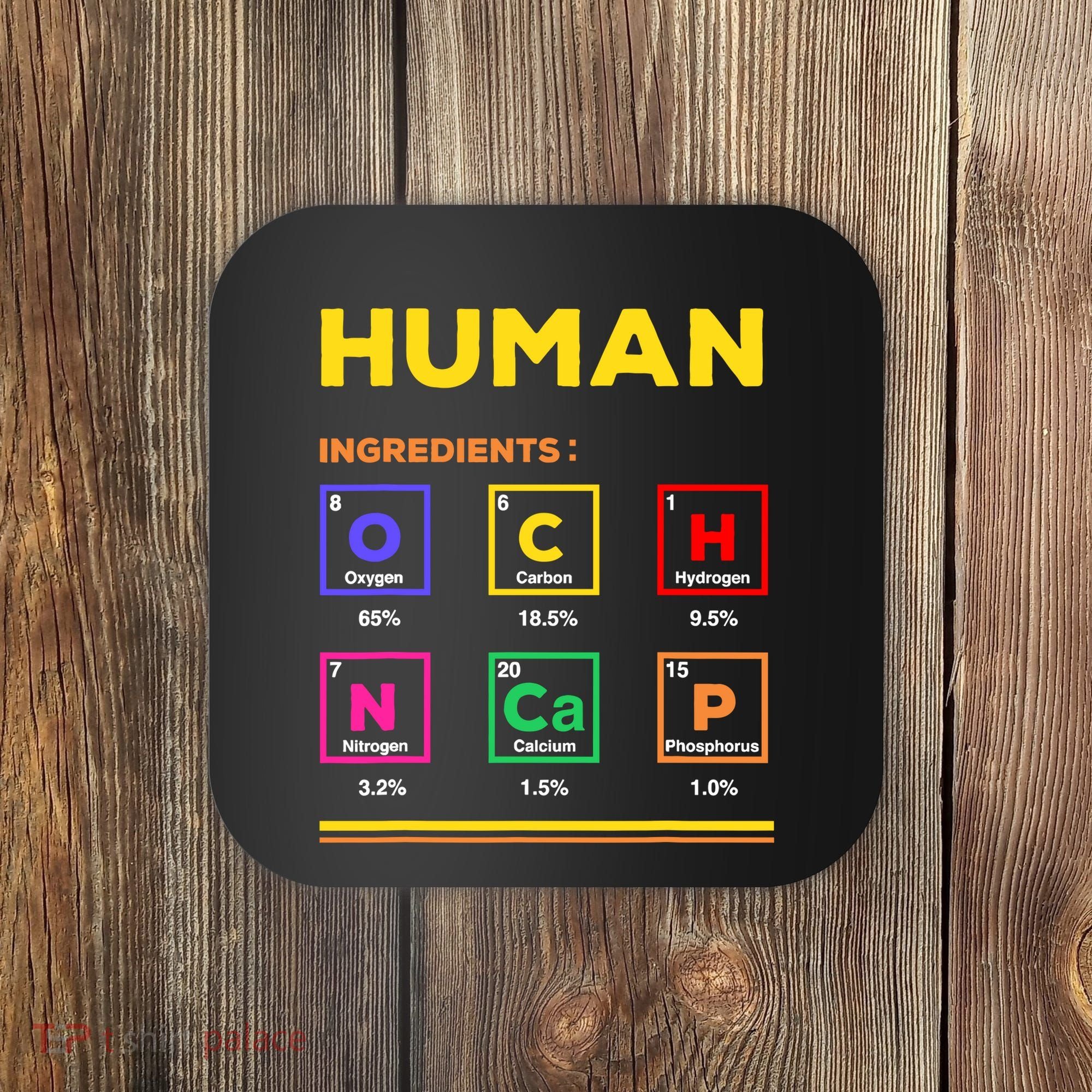 Human Ingredients Medical Laboratory Science Lab Technician Coaster