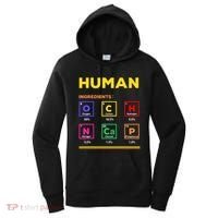 Human Ingredients Medical Laboratory Science Lab Technician Women's Hoodie thumb 0