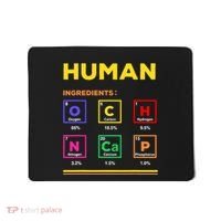 Human Ingredients Medical Laboratory Science Lab Technician Mousepad thumb 0