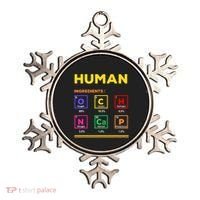 Human Ingredients Medical Laboratory Science Lab Technician Ornament thumb 0