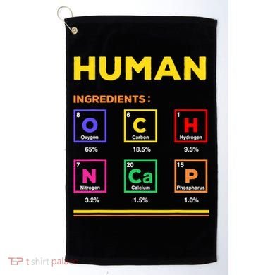 Human Ingredients Medical Laboratory Science Lab Technician Golf Towel