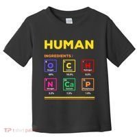 Human Ingredients Medical Laboratory Science Lab Technician Toddler T-Shirt thumb 0