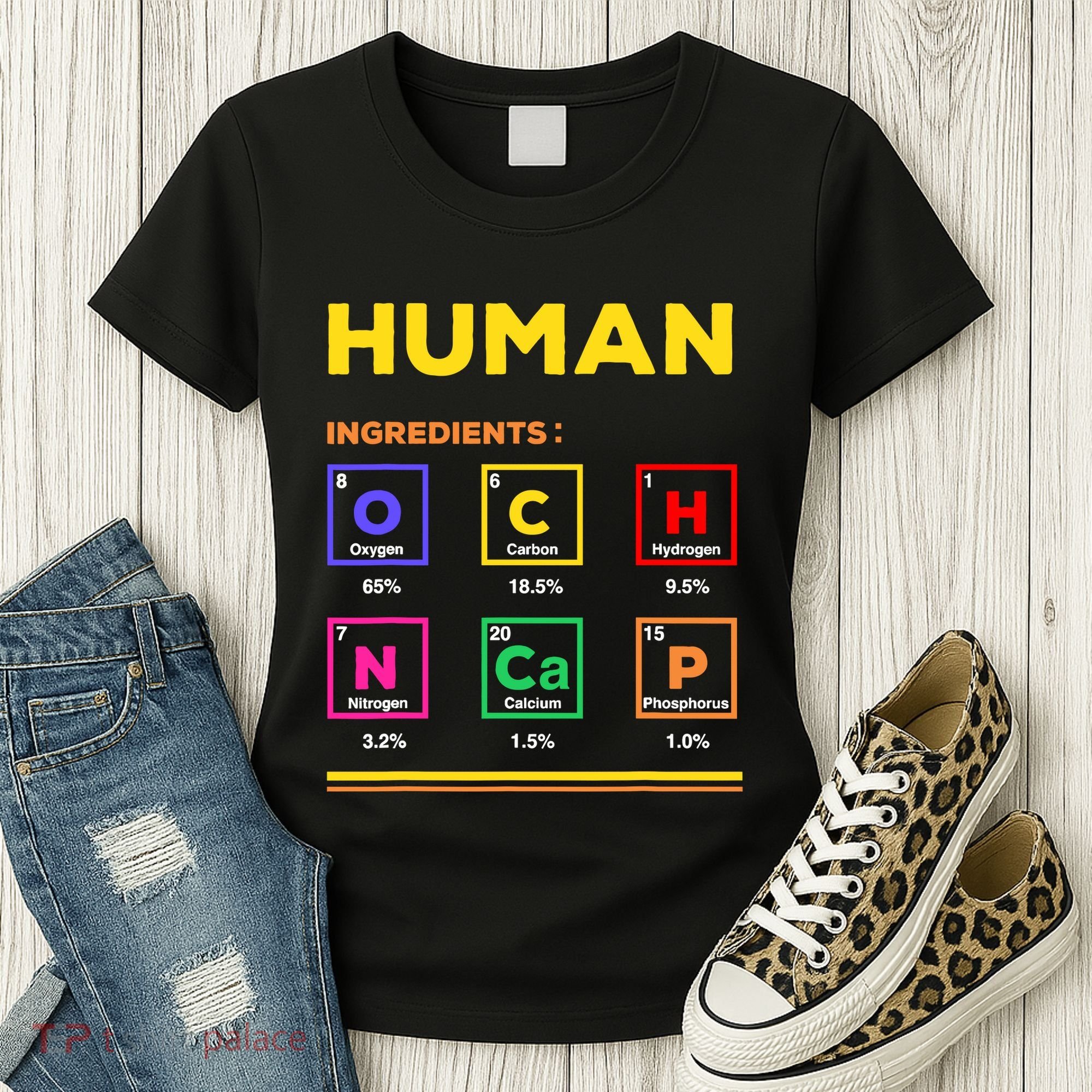 Human Ingredients Medical Laboratory Science Lab Technician Women's T-Shirt