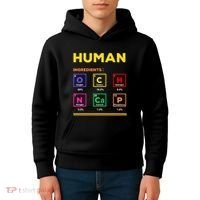 Human Ingredients Medical Laboratory Science Lab Technician Kids Hoodie thumb 4
