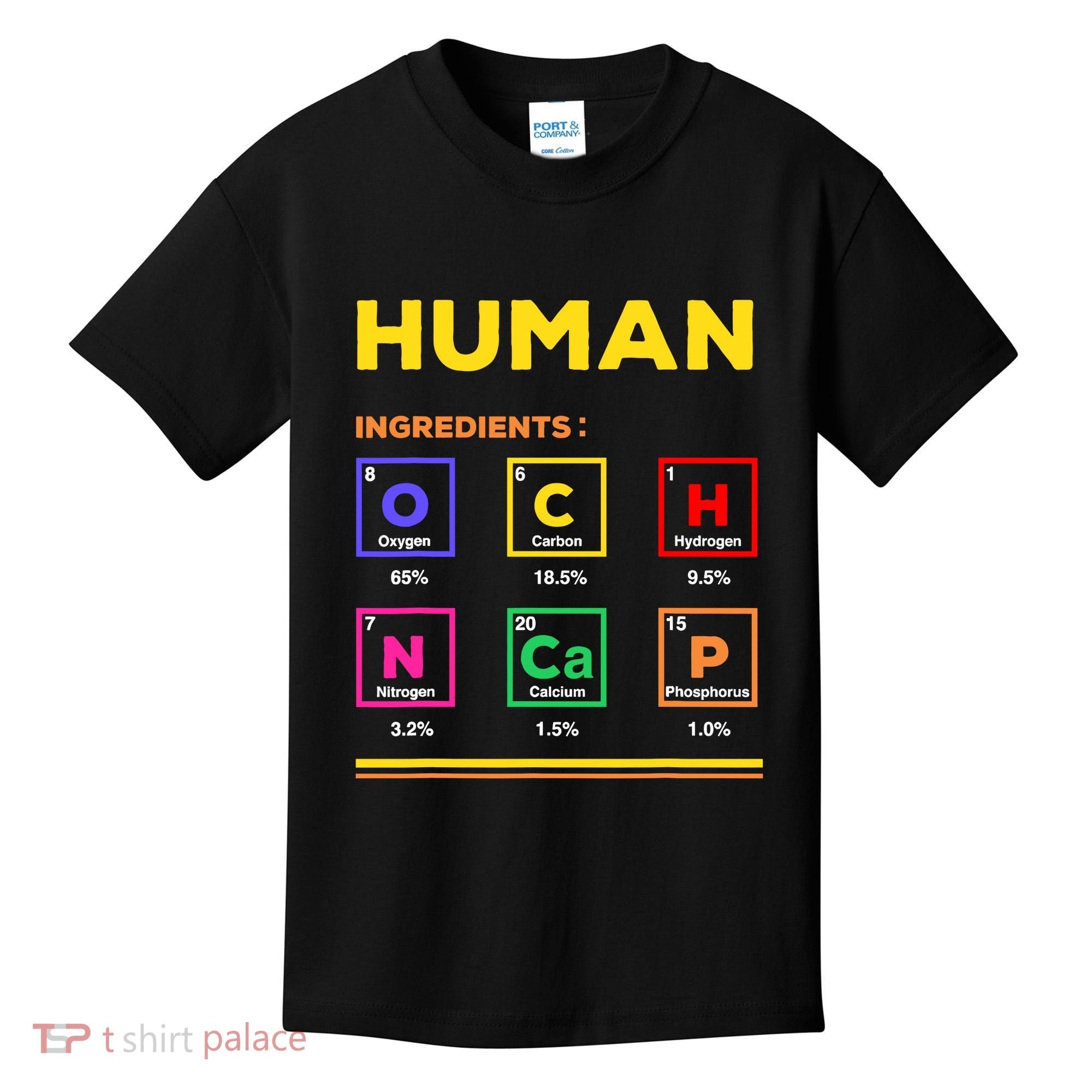 Human Ingredients Medical Laboratory Science Lab Technician Kids T-Shirt