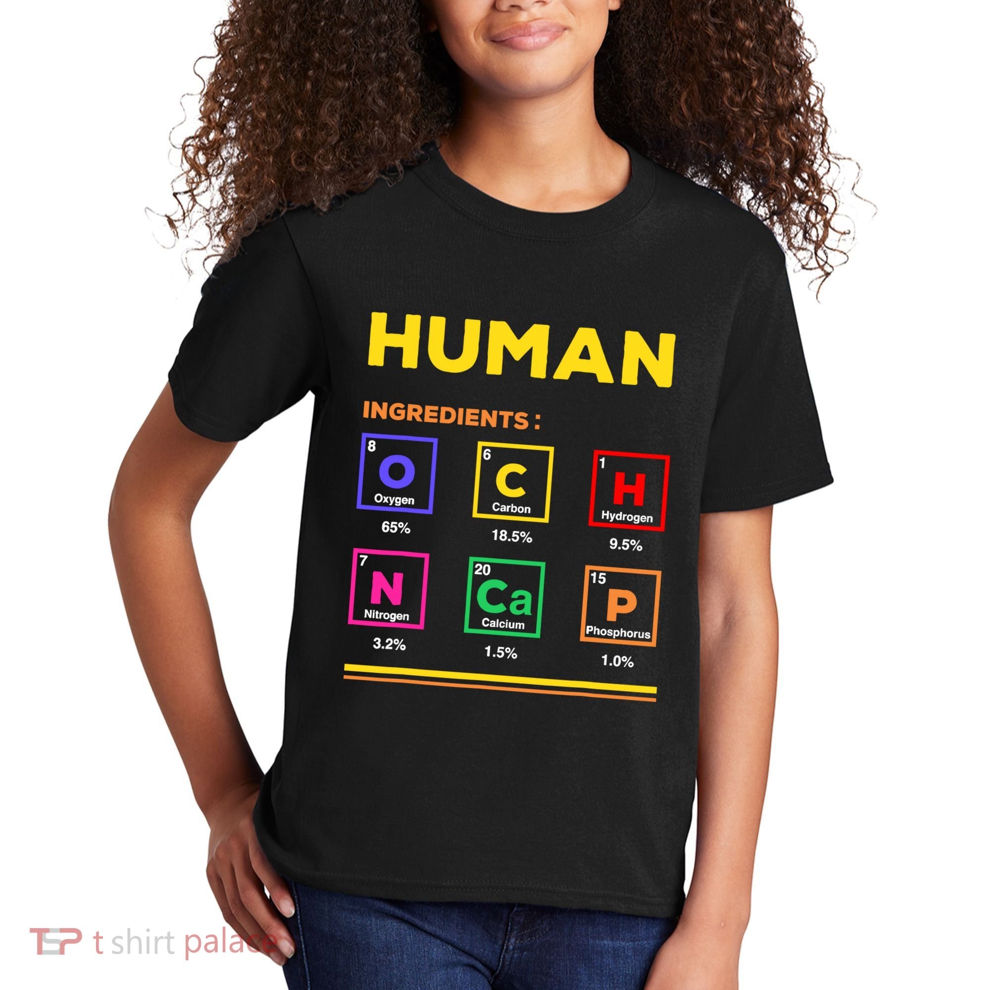 Human Ingredients Medical Laboratory Science Lab Technician Kids T-Shirt