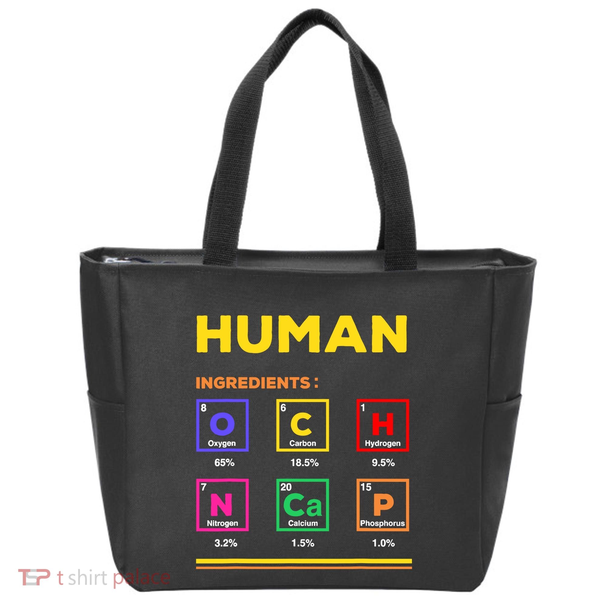 Human Ingredients Medical Laboratory Science Lab Technician Tote Bag
