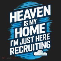 Heaven Is My Home I'm Just Here Tumbler thumb 3
