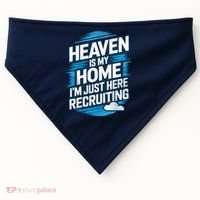 Heaven Is My Home I'm Just Here USA-Made Doggie Bandana thumb 0